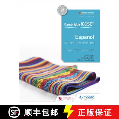 【3-4周达】Cambridge Igcse(tm) Español Como Primera Lengua Libro del Alumno: Hodder Education Group [9781510478534]