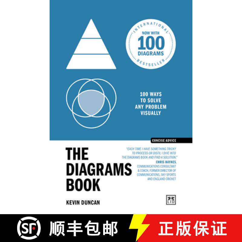 【3-4周达】The Diagrams Book 10th Anniversary Edition: 100 Ways to Solve Any Problem Visually [9781915951038]
