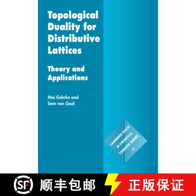 【3-4周达】Topological Duality for Distributive Lattices: Theory and Applications [9781009349697]