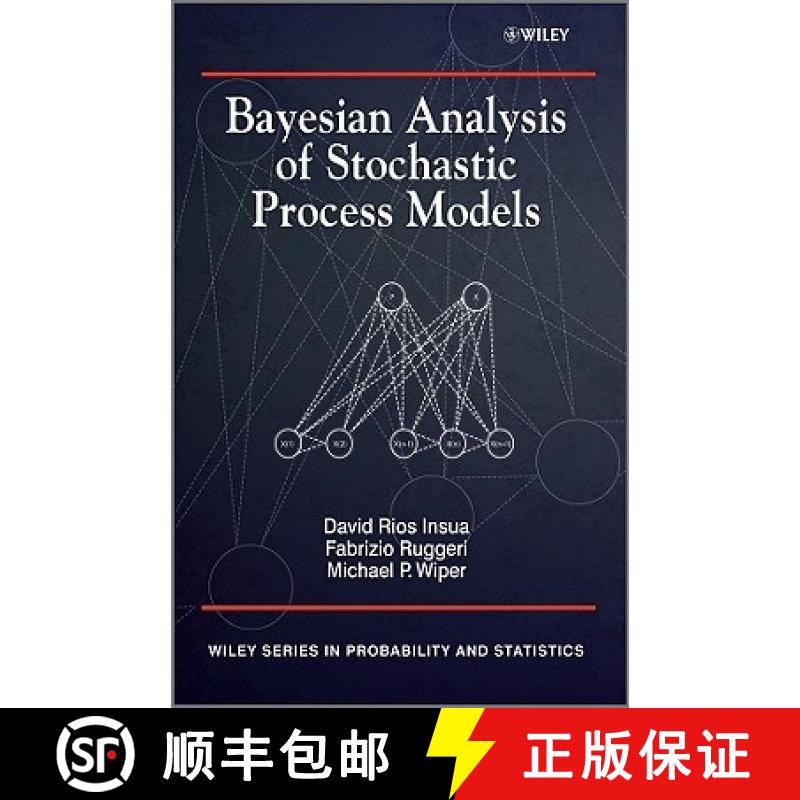 【3-4周达】Bayesian Analysis Of Stochastic Process Models [Wiley统计学] [9780470744536]