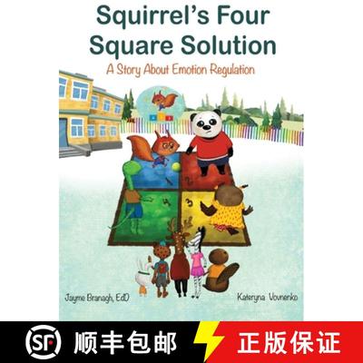 【3-4周达】Squirrel's Four Square Solution: A Story About Emotion Regulation [9781961415058]