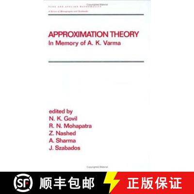 【3-4周达】精装 Approximation Theory: In Memory of A.K. Varma [9780824701857]