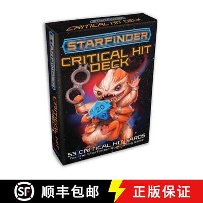 【3-4周达】Starfinder Critical Hit Deck [9781640780965]