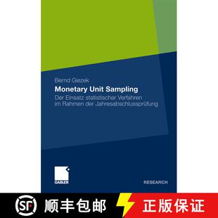 【3-4周达】Monetary Unit Sampling: Der Einsatz statistischer Verfahren im Rahmen der Jahresabschlussp... [9783834927149]