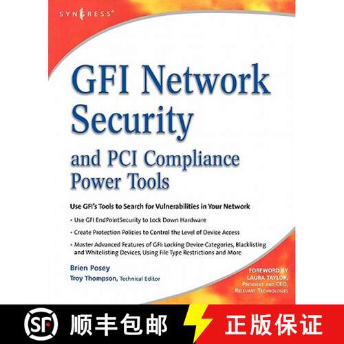 【3-4周达】GFI Network Security and PCI Compliance Power Tools [9781597492850]