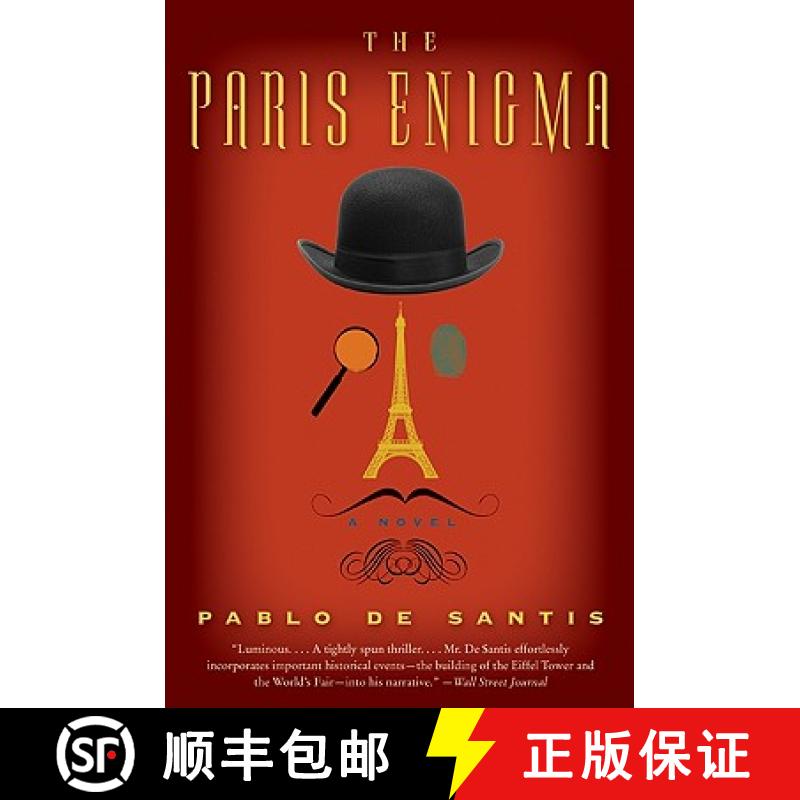 【3-4周达】Paris Enigma: A Novel [9780061479687]
