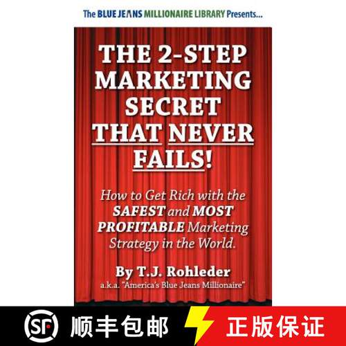 【3-4周达】The 2-Step Marketing Secret Than Never Fails! [9781933356976]