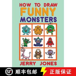 【3-4周达】How To Draw Funny Monsters: Learn How to Draw Step by Step for Kids [9798330621200]