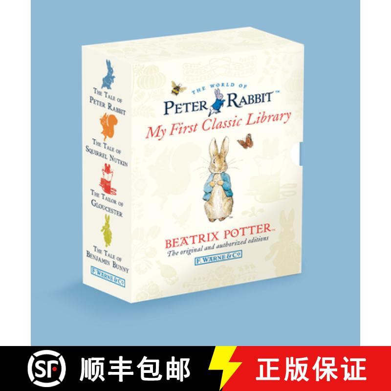 【3-4周达】Peter Rabbit: My First Classic Library [9780241530269]
