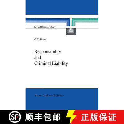 【3-4周达】精装 Responsibility and Criminal Liability [9780792303961]