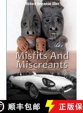 【3-4周达】Misfits And Miscreants [9780244239060]