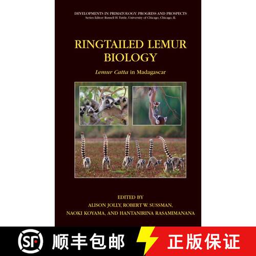 【3-4周达】精装 Ringtailed Lemur Biology: Lemur catta in Madagascar [9780387326696]