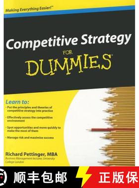 【3-4周达】Competitive Strategy For Dummies [Wiley经济学] [9780470779309]