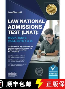 【3-4周达】Law National Admissions Test (LNAT): Mock Tests [9781910602829]