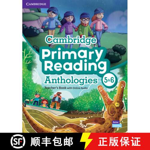 【3-4周达】Cambridge Primary Reading Anthologies L5 and L6 Teacher's Book with Online Audio [9781108861076]