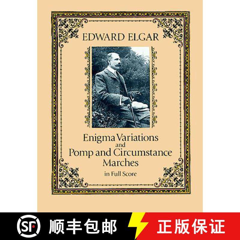 预订 Enigma Variations and Pomp and Circumstance Marches in Full Score [9780486273426]