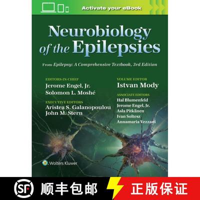 【3-4周达】Neurobiology of the Epilepsies : From Epilepsy: A Comprehensive Textbook, 3rd Edition [9781975194215]
