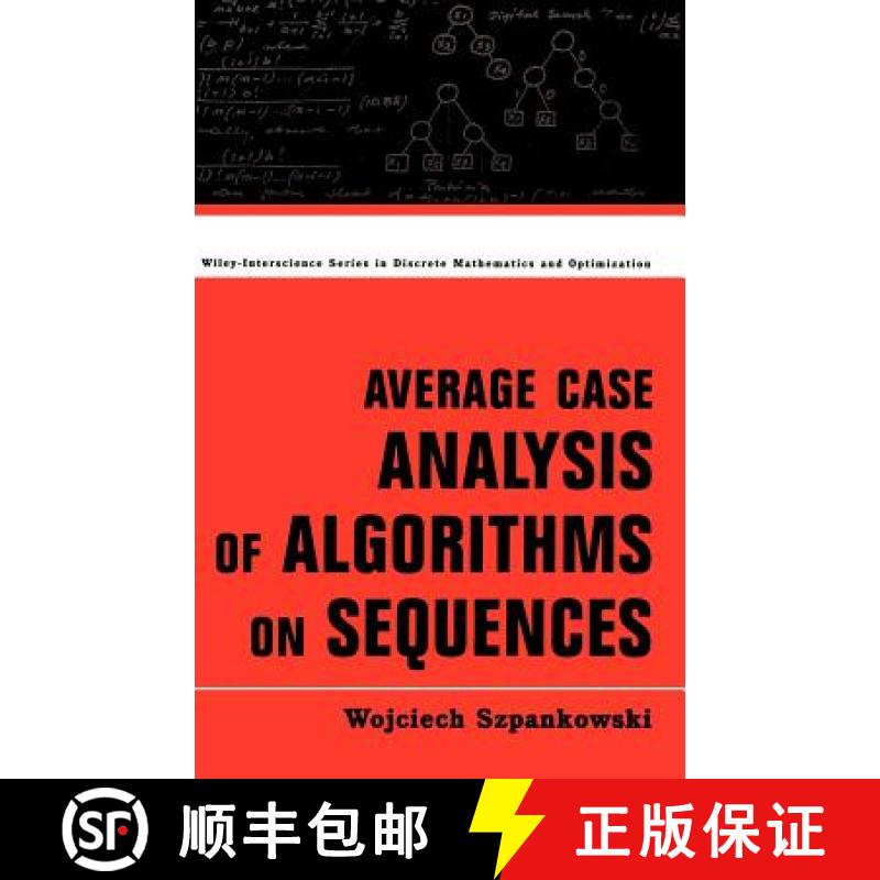 【3-4周达】Average Case Analysis Of Algorithms On Sequences [Wiley数学] [9780471240631]