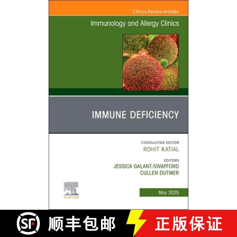 【3-4周达】Update on Immune Deficiencies, an Issue of Immunology and Allergy Clinics of North America... [9780443344152]