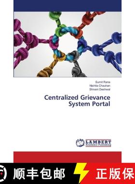 【3-4周达】Centralized Grievance System Portal [9786207810895]
