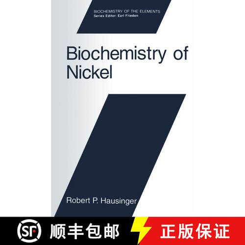 【3-4周达】精装 Biochemistry of Nickel [9780306445415]