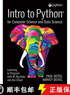 预订 Intro to Python for Computer Science and Data Science: Learning to Program with Ai, Big Data and... [9780135404676]