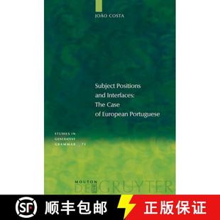 Portuguese and Case The Positions Interfaces 9783110181128 预订 European Subject