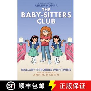 Twins Mallory with the Volume Club Graphic 9781338835632 Baby Trouble Sitters and 预订 Novel