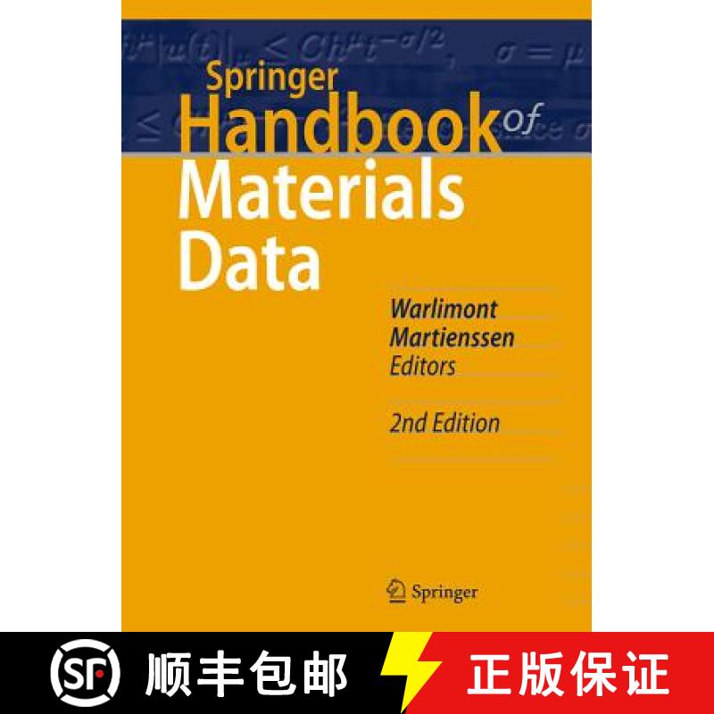 【3-4周达】Springer Handbook of Materials Data [9783319697413]