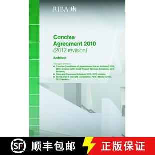 Riba 9781859464823 Revision 4周达 Architect Agreement Concise 2010 Pack 2012