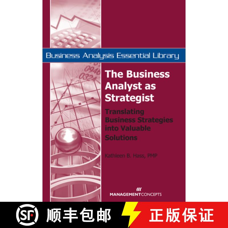 【3-4周达】The Business Analyst as Strategist [9781567262094]