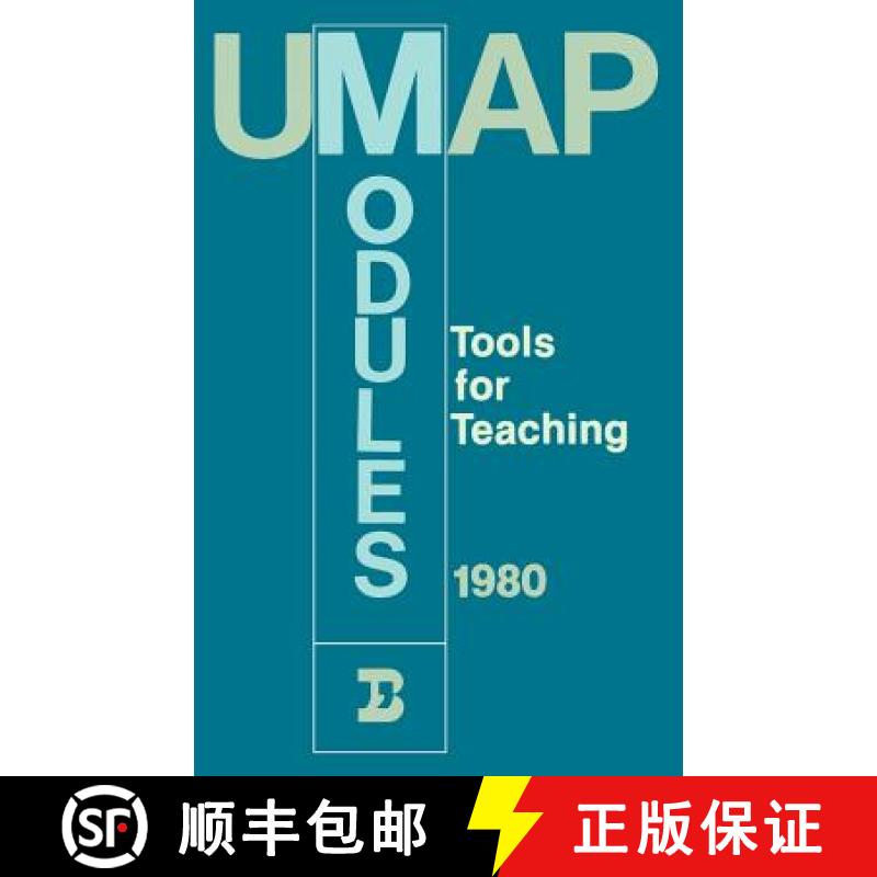 【3-4周达】UMAP Modules 1980 : Tools for Teaching [9780817630591]