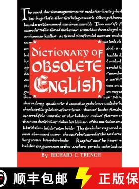 预订 Dictionary of Obsolete English [9780806530420]