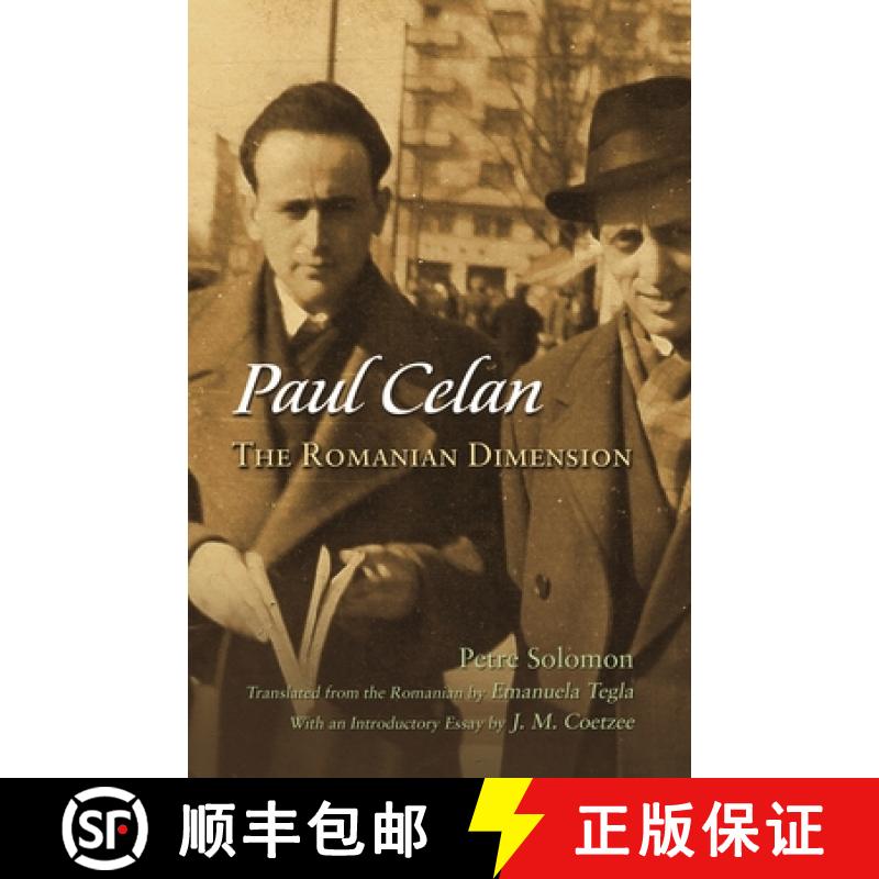 预订 Paul Celan: The Romanian Dimension [9780815635949]