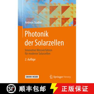 Innovative 9783658189648 4周达 Moderne Für Messverfahren Solarzellen Der Photonik
