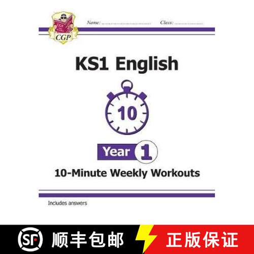 New KS1 English 10-Minute Weekly Workouts - Year 1 [9781789083132]