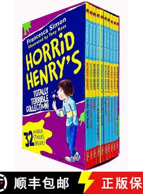 预订 Horrid Henry's Totally Terrible Collection 10 Books Box Set by Francesca Simon (32 Utterly Wicke... [9781510111097]