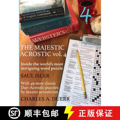 【3-4周达】The Majestic Acrostic: Volume 4 [9781733365666]