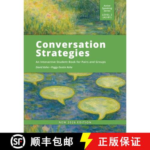 【3-4周达】Conversation Strategies: An Interactive Student Book for Pairs and Groups [9780866475938]