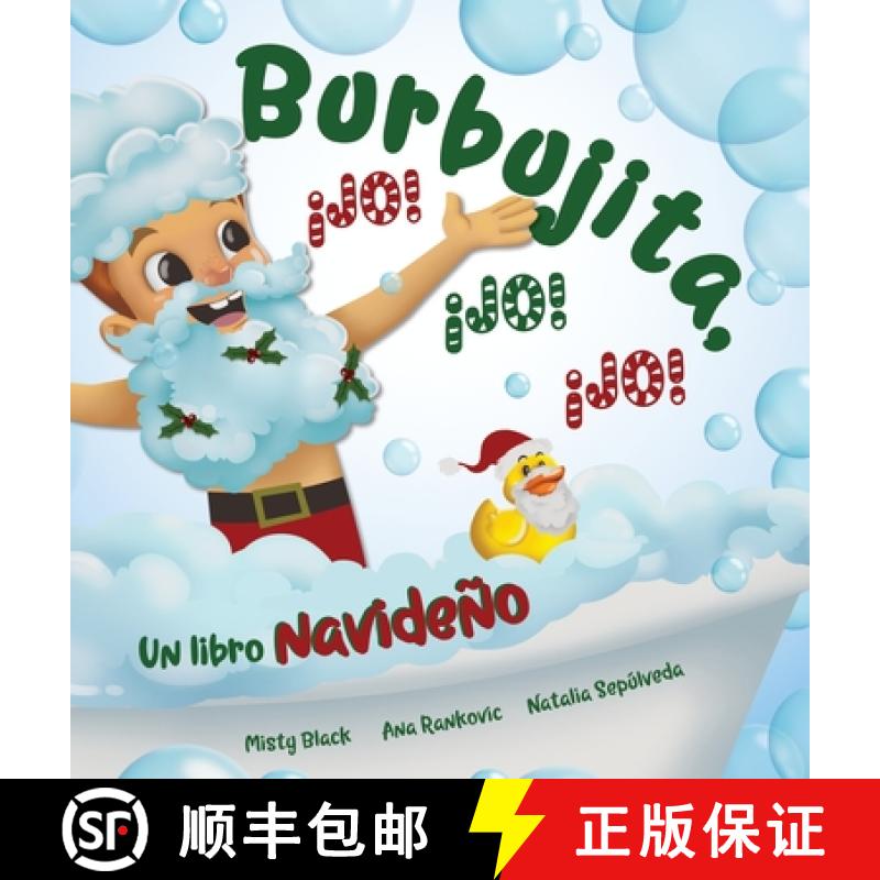 预订 Burbujita, ¡Jo! ¡Jo! ¡Jo!: Un libro navideño [9781951292775]