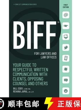 【3-4周达】BIFF for Lawyers and Law Offices : Your Guide to Respectful Written Communication with Cli... [9781950057399]