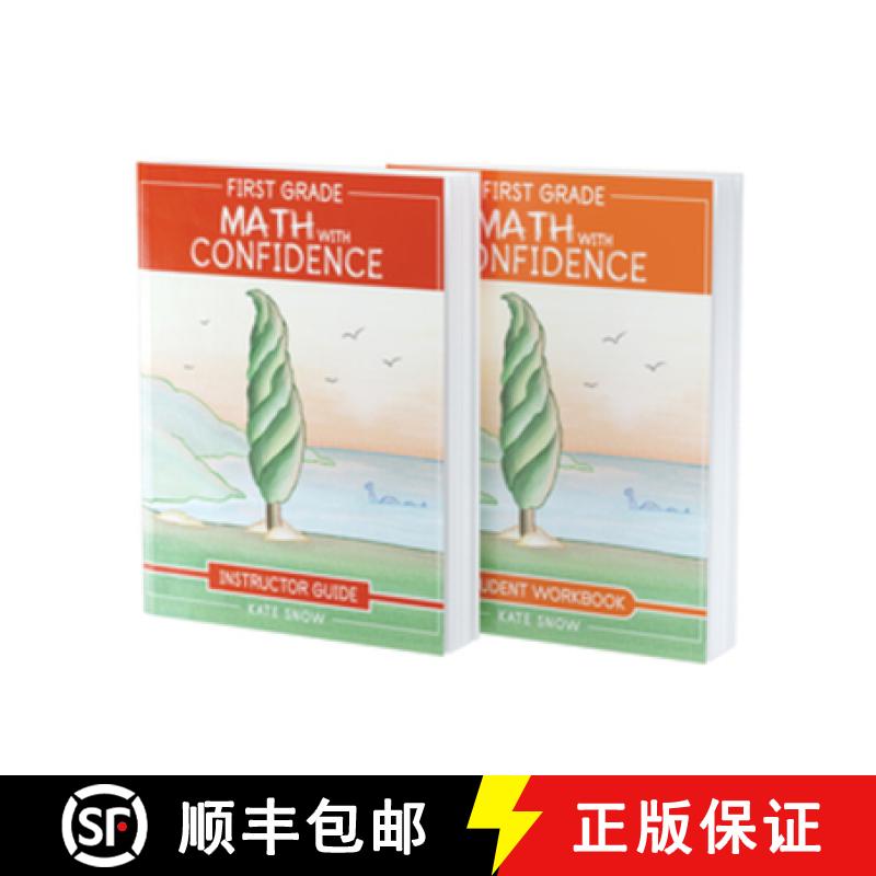 【3-4周达】First Grade Math with Confidence Bundle : Instructor Guide & Student Workbook [9781945841460]