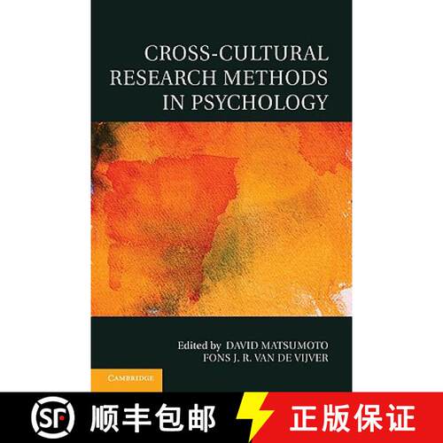【3-4周达】Cross-Cultural Research Methods in Psychology: - Cross-Cultural Research Methods in Psycho... [9780521758420]