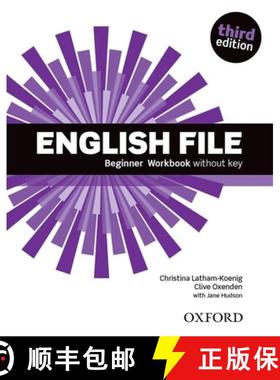 【3-4周达】English File, 3rd Edition Beginner: Workbook [9780194501552]