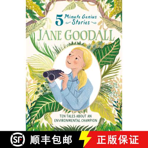 【3-4周达】Jane Goodall: 5-Minute Genius Stories [9781454961703]