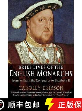 【3-4周达】Brief Lives of the English Monarchs [9781845295035]