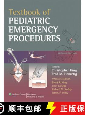 【3-4周达】精装 Textbook of Pediatric Emergency Procedures [9780781753869]