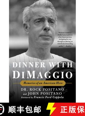 【3-4周达】Dinner with DiMaggio: Memories of An American Hero [9781501156854]