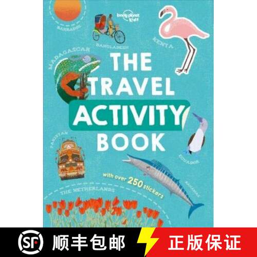 【3-4周达】Lonely Planet Kids The Travel Activity Book: Explore Over 70 Countries & Cultures Across t... [9781788684743]