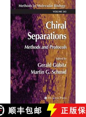 【3-4周达】Chiral Separations: Methods and Protocols [9781588291509]